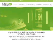 Tablet Screenshot of my-eco-design.com